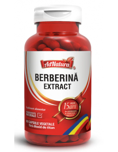 Berberină extract x 60 capsule AdNatura