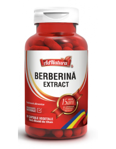 Berberină extract x 30 capsule AdNatura