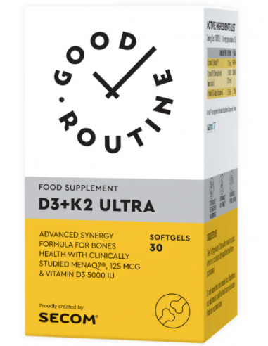 Vitamina D3 + K2 Ultra x 30 capsule moi