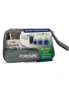 Forcapil Anti-Cădere 3×30 comprimate filmate + șampon...