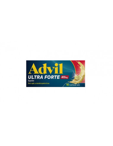 Advil Ultra Forte 400mg x 10 capsule moi