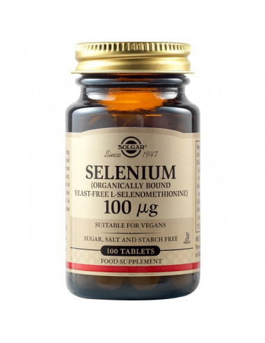 Solgar Selenium 100 µg, 100 tablete