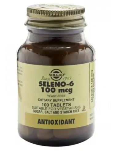 Solgar Seleno-6 100 µg, 100 tablete