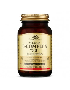 Solgar Vitamin B-Complex 50, 50 capsule vegetale