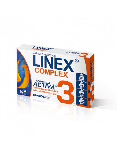 Linex Complex, 14 capsule vegetale
