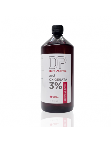 Apă oxigenată 3% 1000 ml – DOTZ PHARMA
