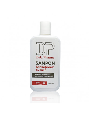 Șampon antiseboreic cu sulf, 150 ml - DotzPharma