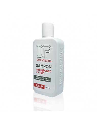 Șampon antiseboreic cu sulf, 150 ml - DotzPharma