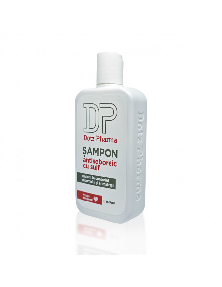 Șampon antiseboreic cu sulf, 150 ml - DotzPharma