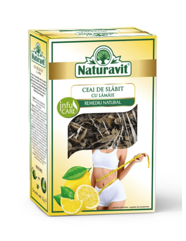 Naturavit Ceai Slăbit cu Lămâie 50 g