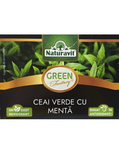 Ceai Verde cu Mentă Fantasy x 15 plicuri,...