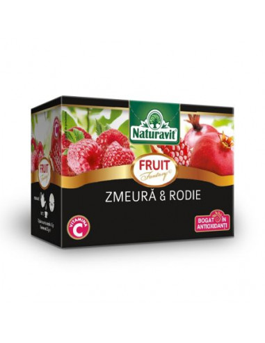 Naturavit Ceai de Zmeură & Rodie 15 plicuri