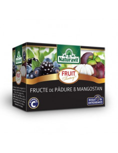 Naturavit Ceai Fructe de Pădure & Mangostan 15 plicuri