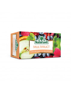 Ceai Multifruct 20 plicuri, Naturavit