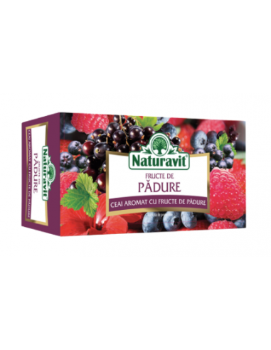 Ceai de Fructe de Pădure, 20 plicuri, Naturavit