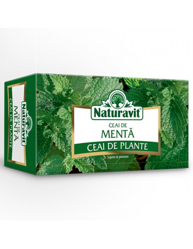 Ceai de Mentă, 20 plicuri, Naturavit