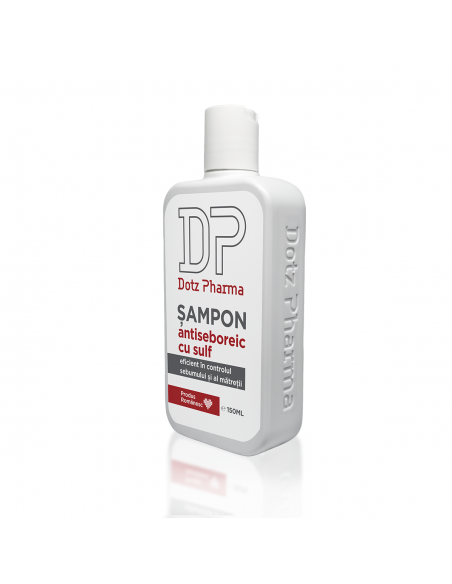 Șampon antiseboreic cu sulf, 150 ml, Dotz Pharma