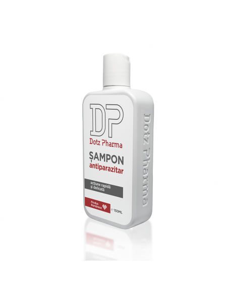 Șampon antiparazitar, 150 ml, Dotz Pharma