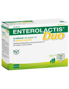 Enterolactis Duo 8 miliarde x 20 plicuri, pulbere pentru...