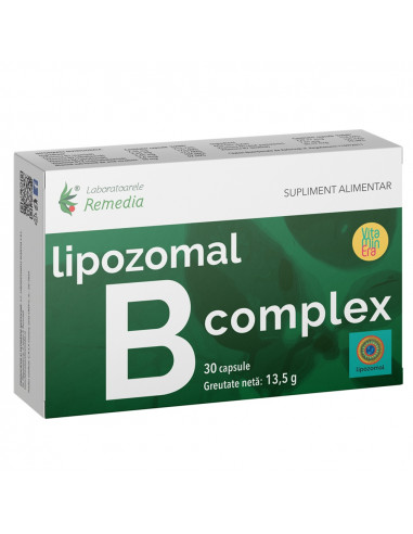 Lipozomal B Complex, 30 capsule – Remedia