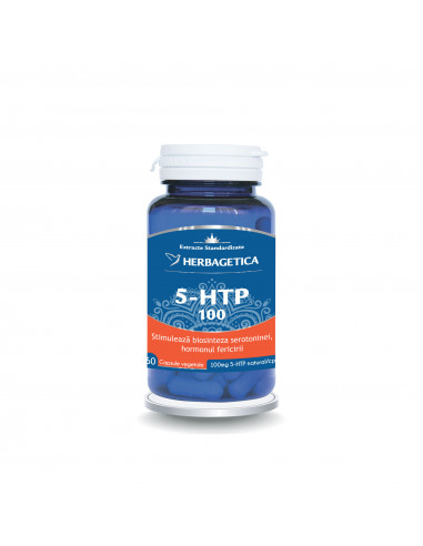 5-HTP 100, 60 capsule - Herbagetica
