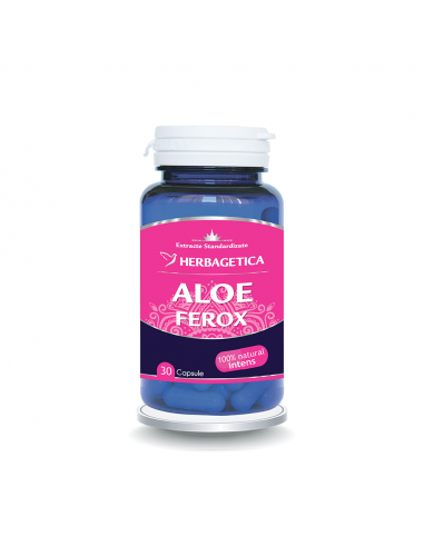 Aloe Ferox, 30 capsule, Herbagetica