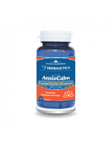 Anxiocalm, 30 capsule, Herbagetica