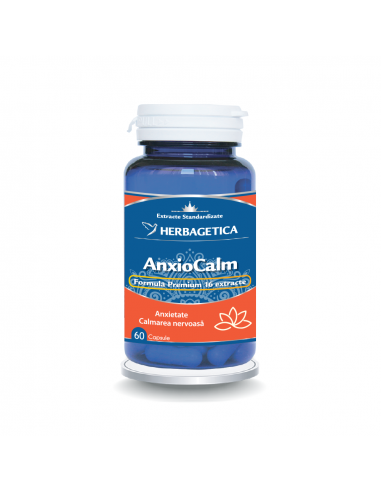 Anxiocalm, 60 capsule, Herbagetica