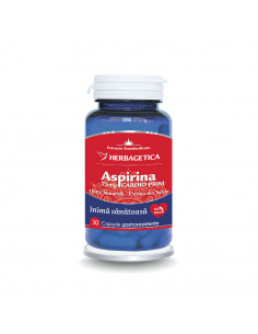 Aspirina Naturala Cardio Prim, 30 capsule, Herbagetica