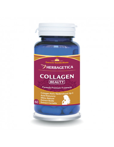 Collagen Beauty, 60 capsule, Herbagetica