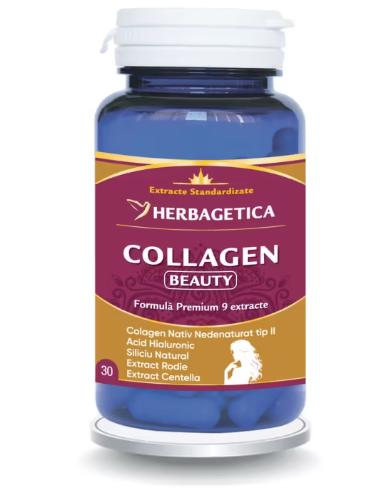 Collagen Beauty, 30 capsule, Herbagetica