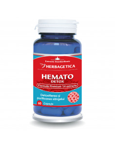 Hematodetox, 60 capsule, Herbagetica