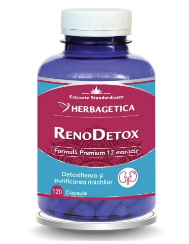 Renodetox, 120 capsule, Herbagetica