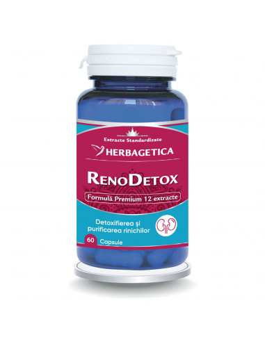 Renodetox, 60 capsule, Herbagetica