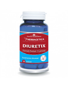 Diuretix, 30 capsule, Herbagetica