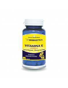 Vitamina E, 60 capsule, Herbagetica