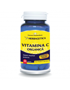 Vitamina C Organica, 30 capsule, Herbagetica