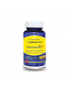 Vitamina C Forte 400 mg, 60 capsule, Herbagetica