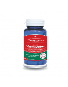 Vermidetox, 60 capsule, Herbagetica