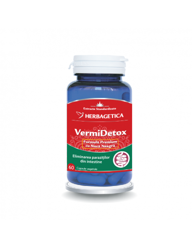 Vermidetox, 60 capsule, Herbagetica