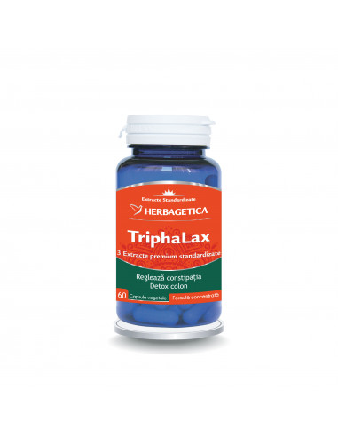 Triphalax, 60 capsule, Herbagetica