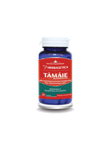 Tămâie Boswellia serrata, 30 capsule, Herbagetica