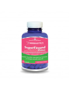 Superfecund Femei, 120 capsule, Herbagetica