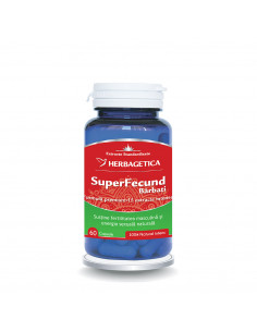 SuperFecund Bărbați, 60 capsule, Herbagetica