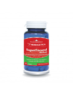 SuperFecund Bărbați, 30 capsule, Herbagetica