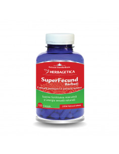 SuperFecund Bărbați, 120 capsule, Herbagetica