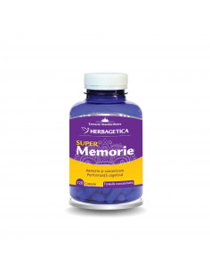 Super Memorie, 120 capsule, Herbagetica