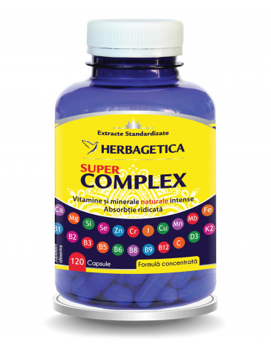Super Complex, 120 capsule, Herbagetica