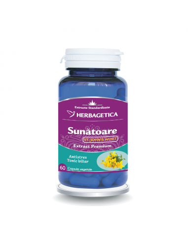 Sunatoare St. John'S Wort, 60 capsule, Herbagetica