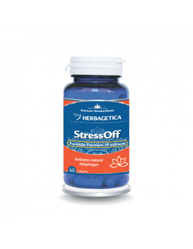 Stressoff, 60 capsule, Herbagetica
